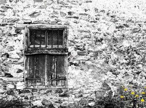 Old Window Hebridean Imaging Yvonne Benting art photography western isles outer hebrides uist